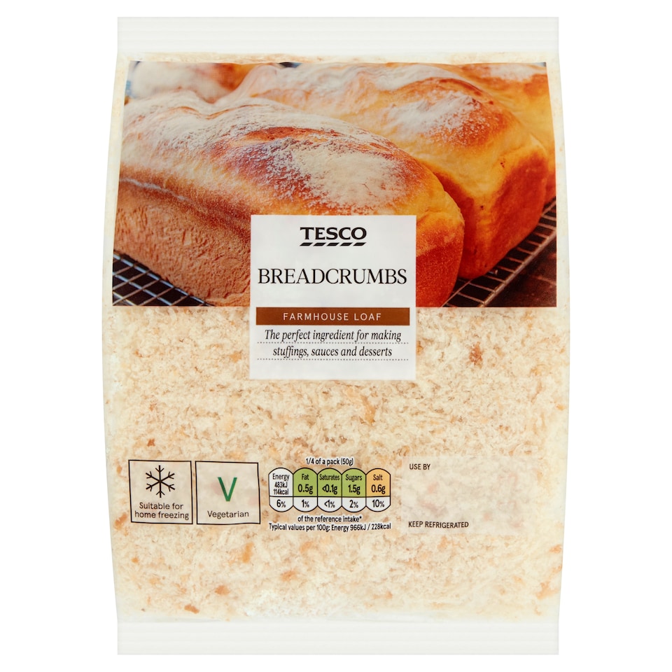 Tesco Fresh Breadcrumbs 200G
