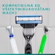 obrázok 5 z Gillette Mach3 Náhradné Holiace Hlavice pre Mužov, Gillette Náhradné Holiace Hlavice s 3 Čepieľkami