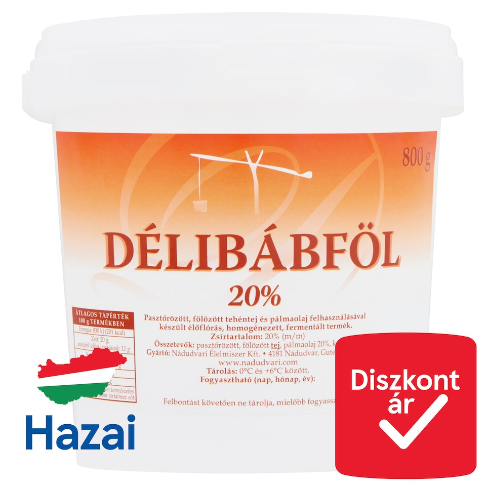 Délibábföl 20% 800 g  1. kép