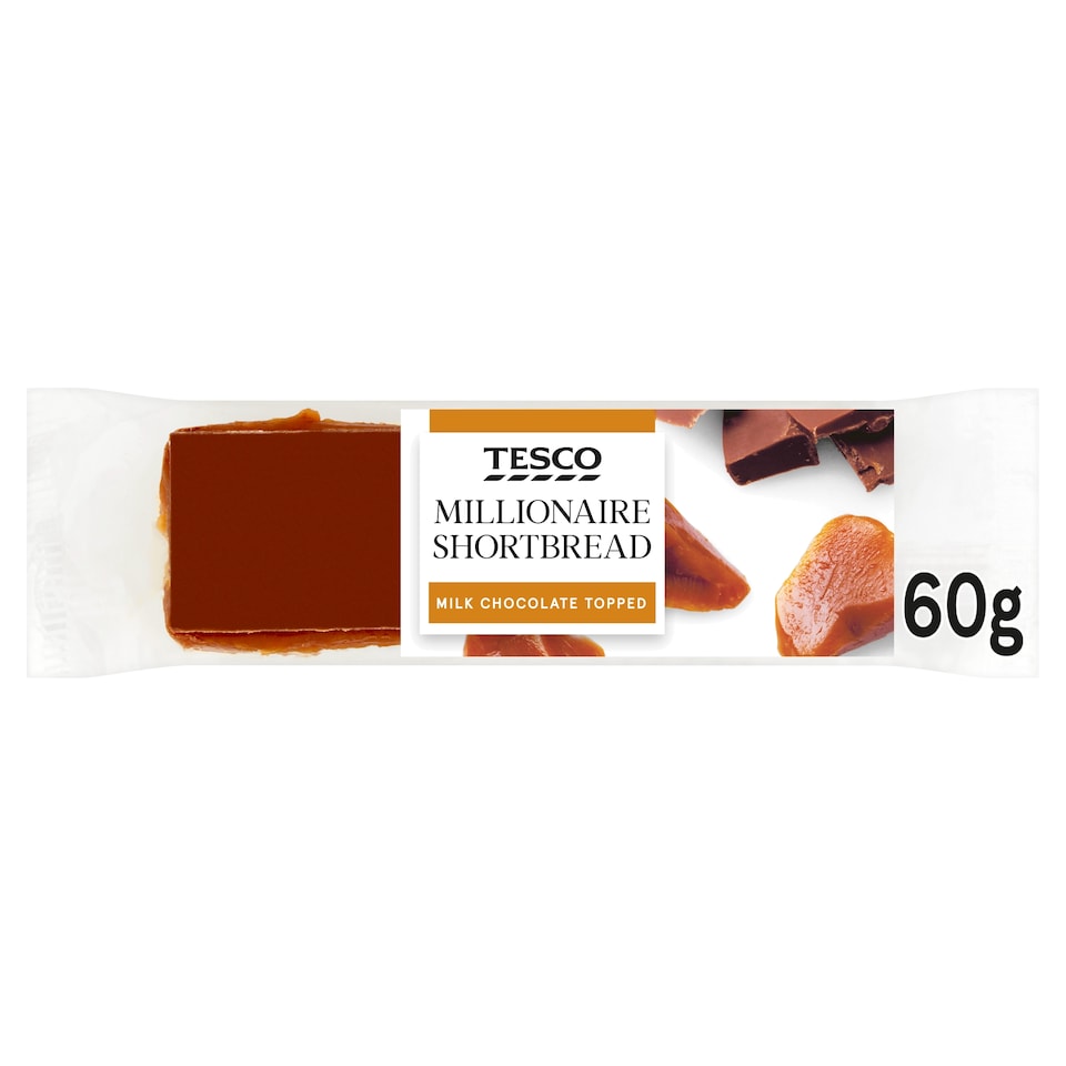 Tesco Millionaire Shortbread 55G