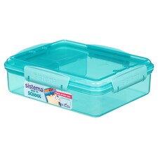 Sistema To Go Snack Attack Duo Teal
