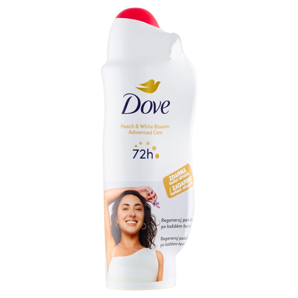 obrázok 1 z Dezodorant Dove Advanced Peach 150 ml so žiletkou