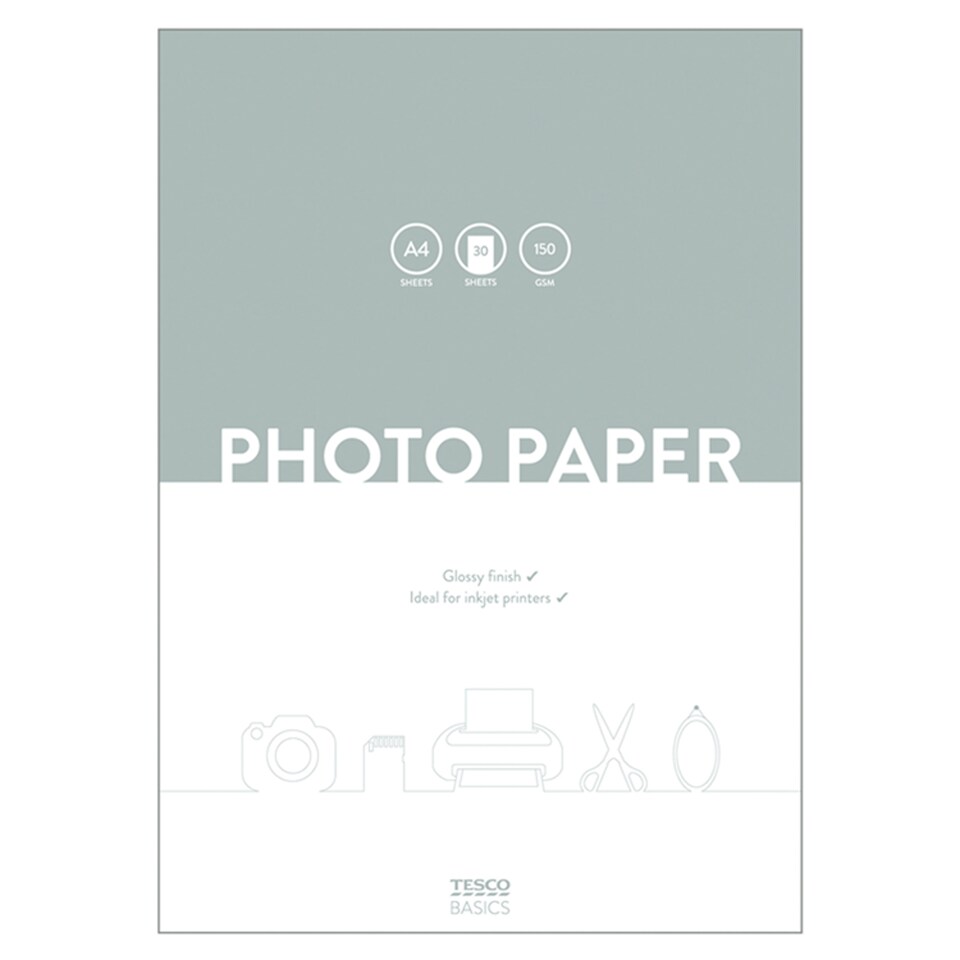 Tesco Epp A4 Photo Paper