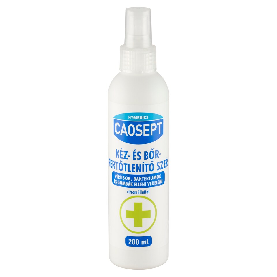 Caosept kéz-és bőrfertőtlenítő szer citrom illattal 200 ml