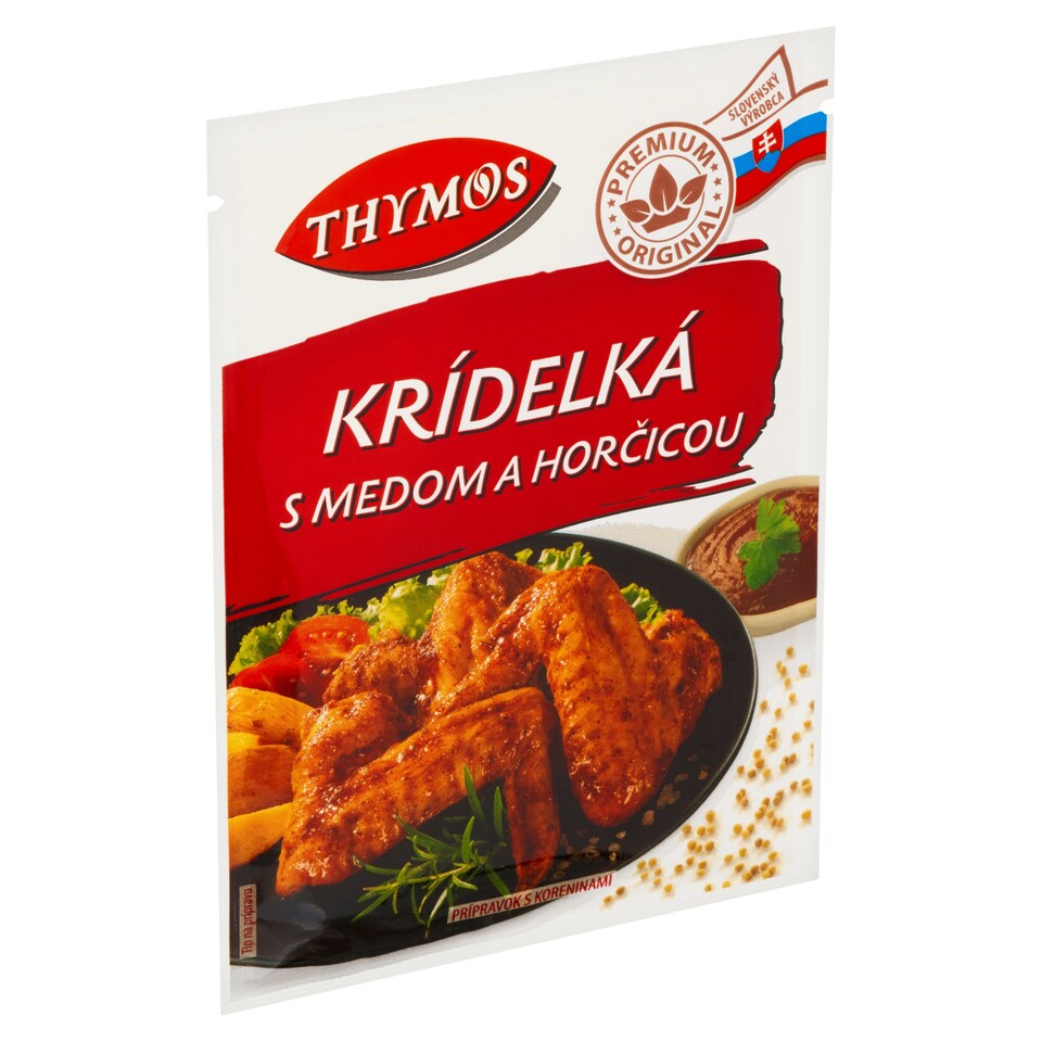 obrázok 1 z Thymos Krídelká s medom a horčicou 25 g
