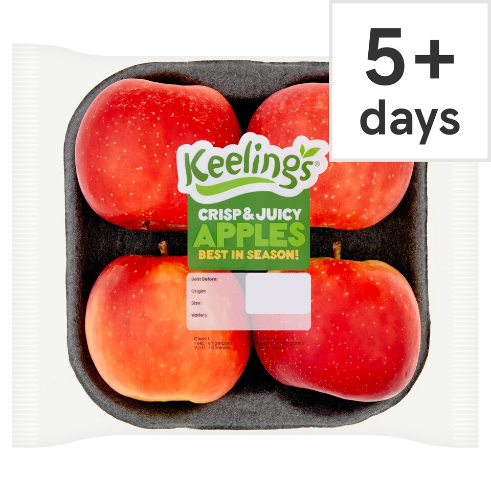 Keelings Best In Season Red Apples 4 Pack