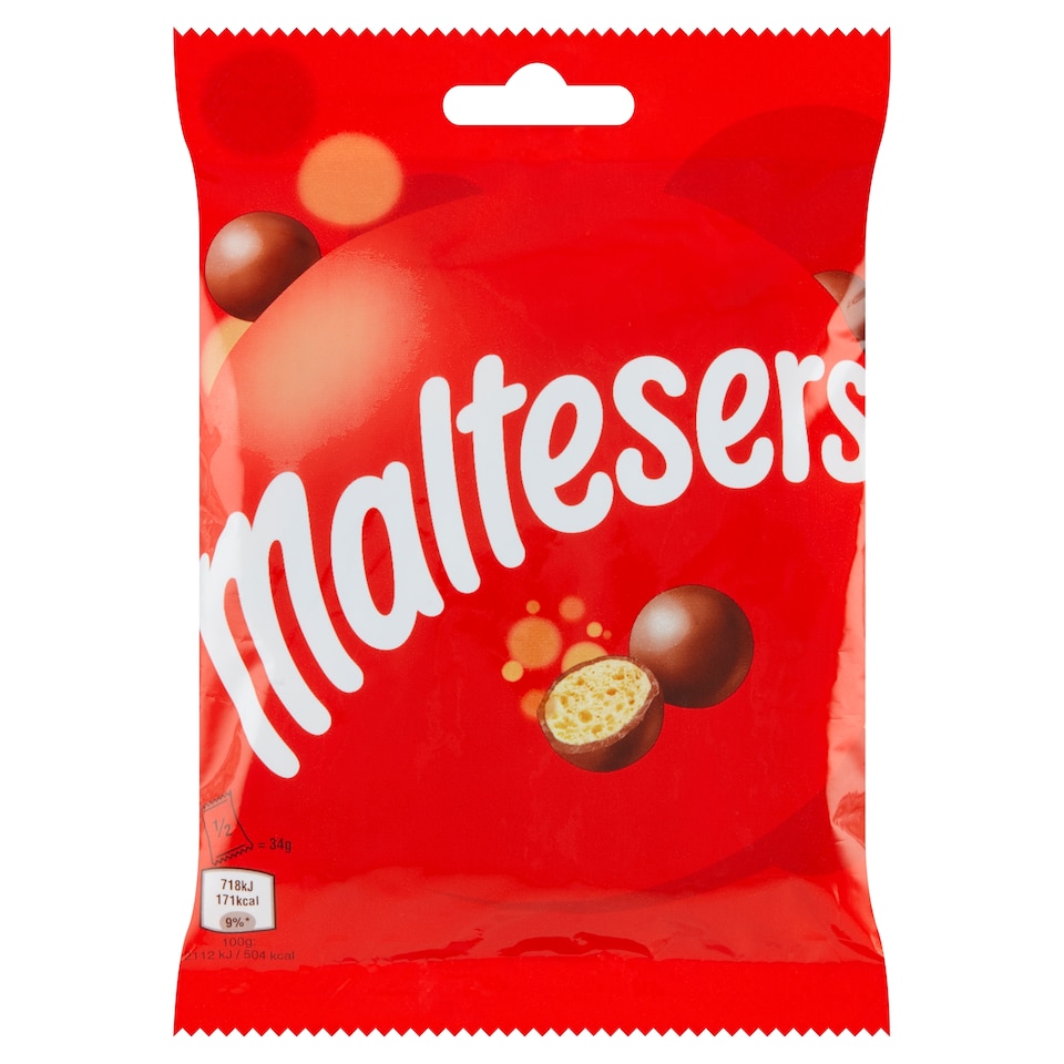 image 1 of Maltesers Milk Chocolate with a Crunchy Center 68g