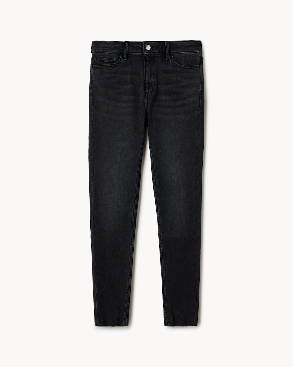 image 1 of F&F Cotton Rich Sculpt Skinny Jeans in Black