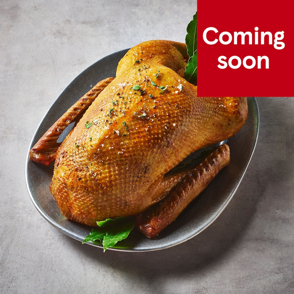 image 1 of 50. Tesco Finest Free Range Medium Goose 4-6kg (Serves 8-12)