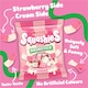 image 3 of Swizzels Drumstick Squashies Strawberry & Cream Flavour 100g Clip Strip