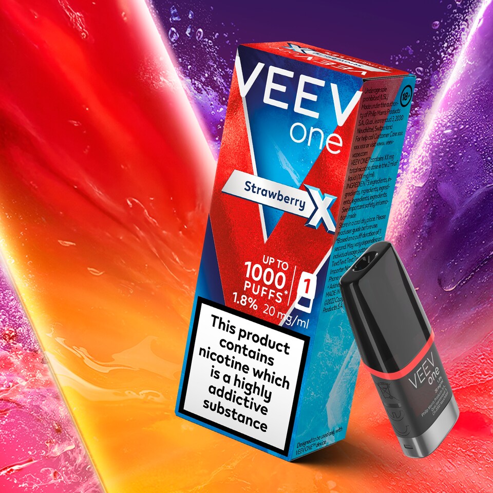 image 1 of VEEV Strawberry X Pod 20mg