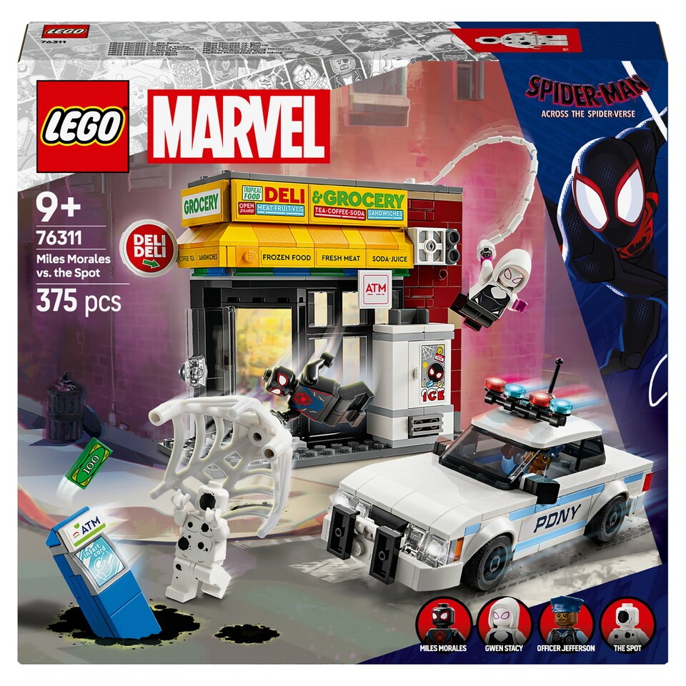 Obrázek 1 pro produkt LEGO Marvel 76311 Spider-Verse: Miles Morales vs. Flek