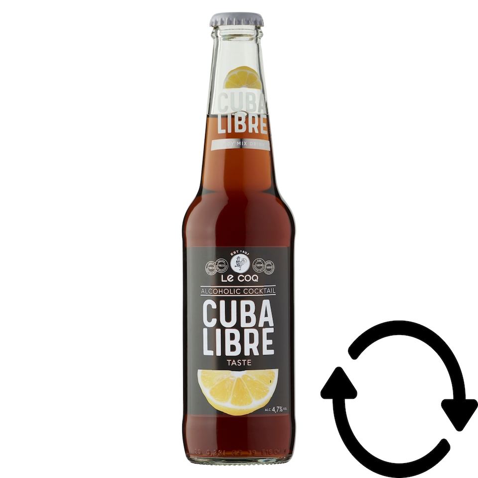 LE COQ Cuba Libre koktél 4,7% 0,33 l