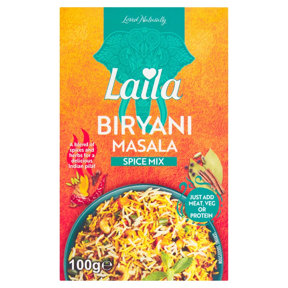 Laila Biryani Masala Spice Mix 100g