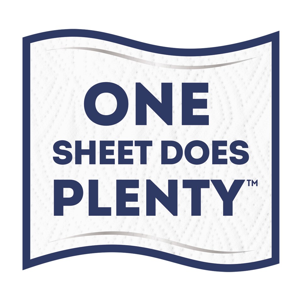 image 1 of Plenty Max Extra Large Kitchen Towel 210 Sheets 3 Roll