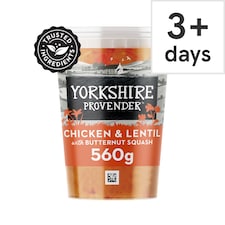 Yorkshire Provender Chicken & Lentil Soup With B/Squash 560G