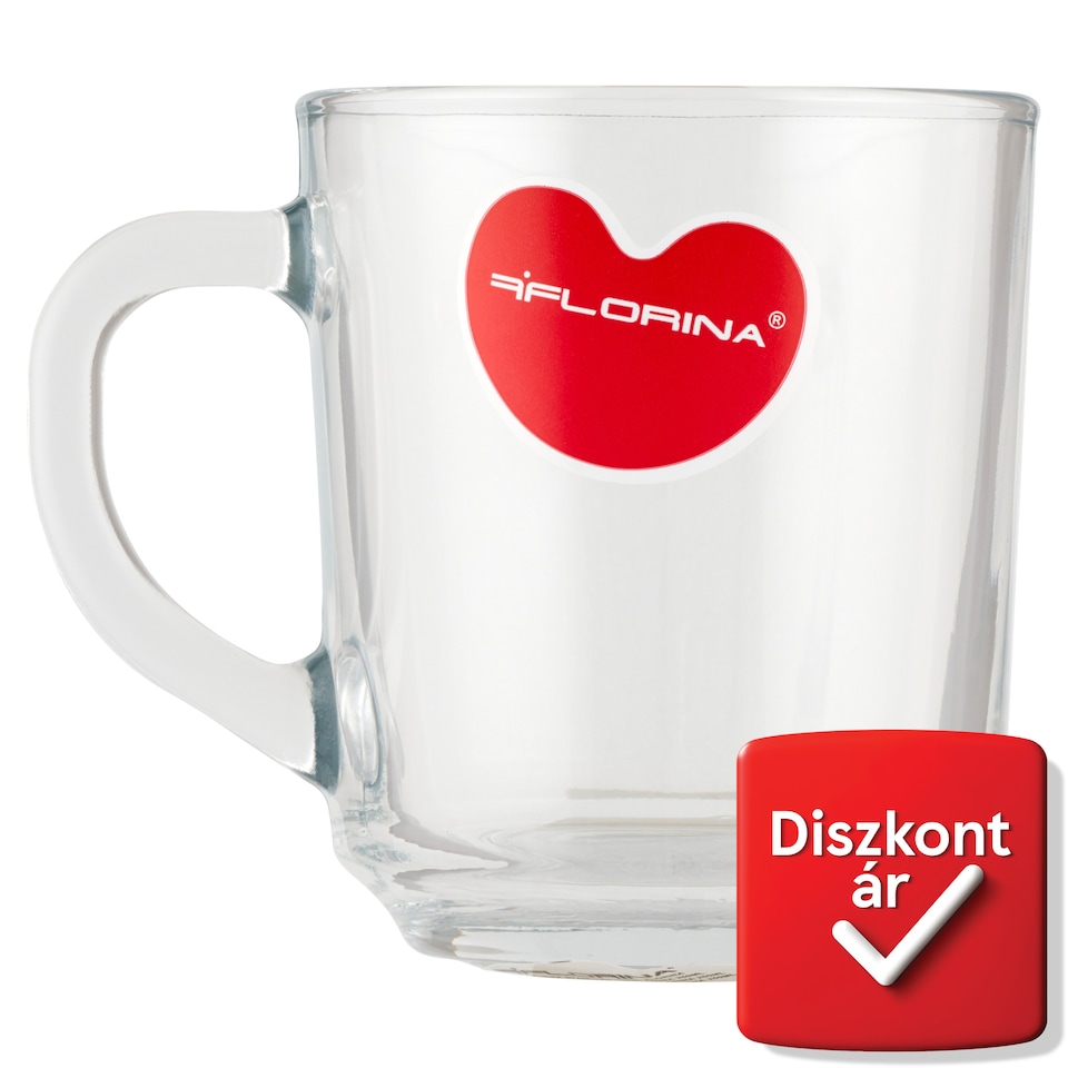 Florina Standard Glass Mug 250 ml