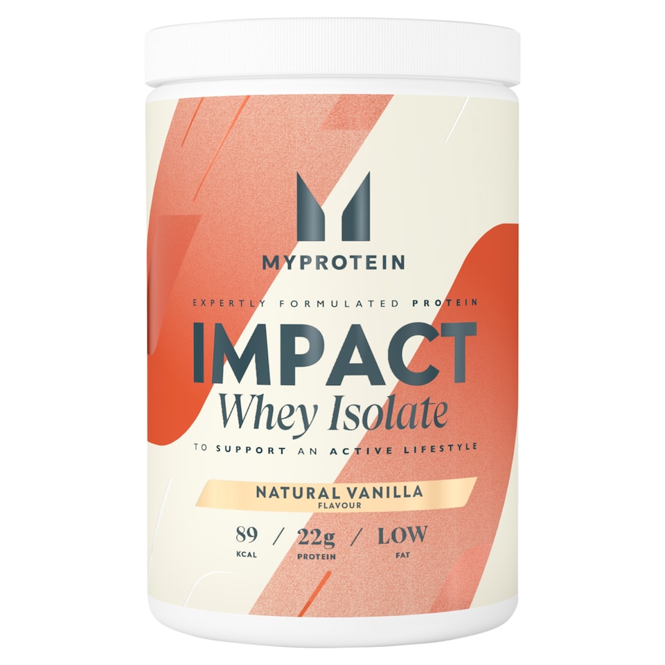 My Protein Impact Whey Isolate Powder Natural Vanilla 480g