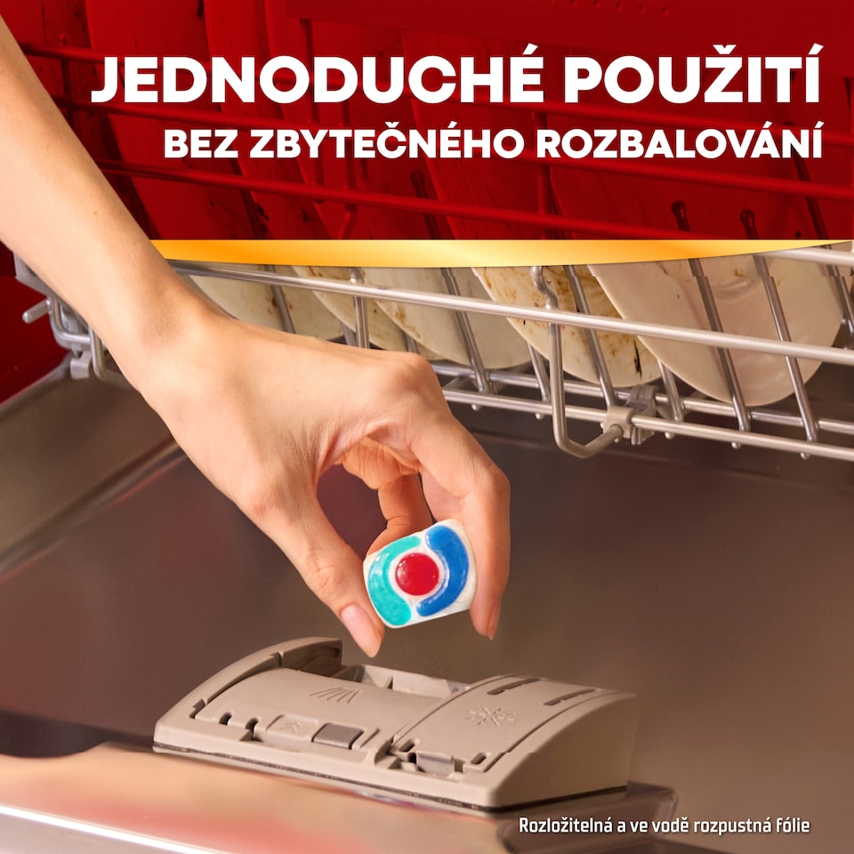 Obrázek 1 pro produkt Somat Excellence 4in1 kapsle do automatické myčky na nádobí 50 ks 950g