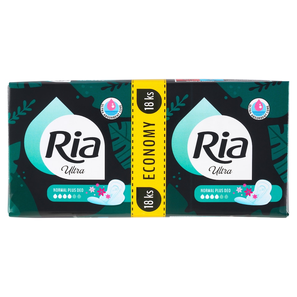 Obrázek 1 pro produkt Ria Ultra Normal Plus Deo vložky 18 ks