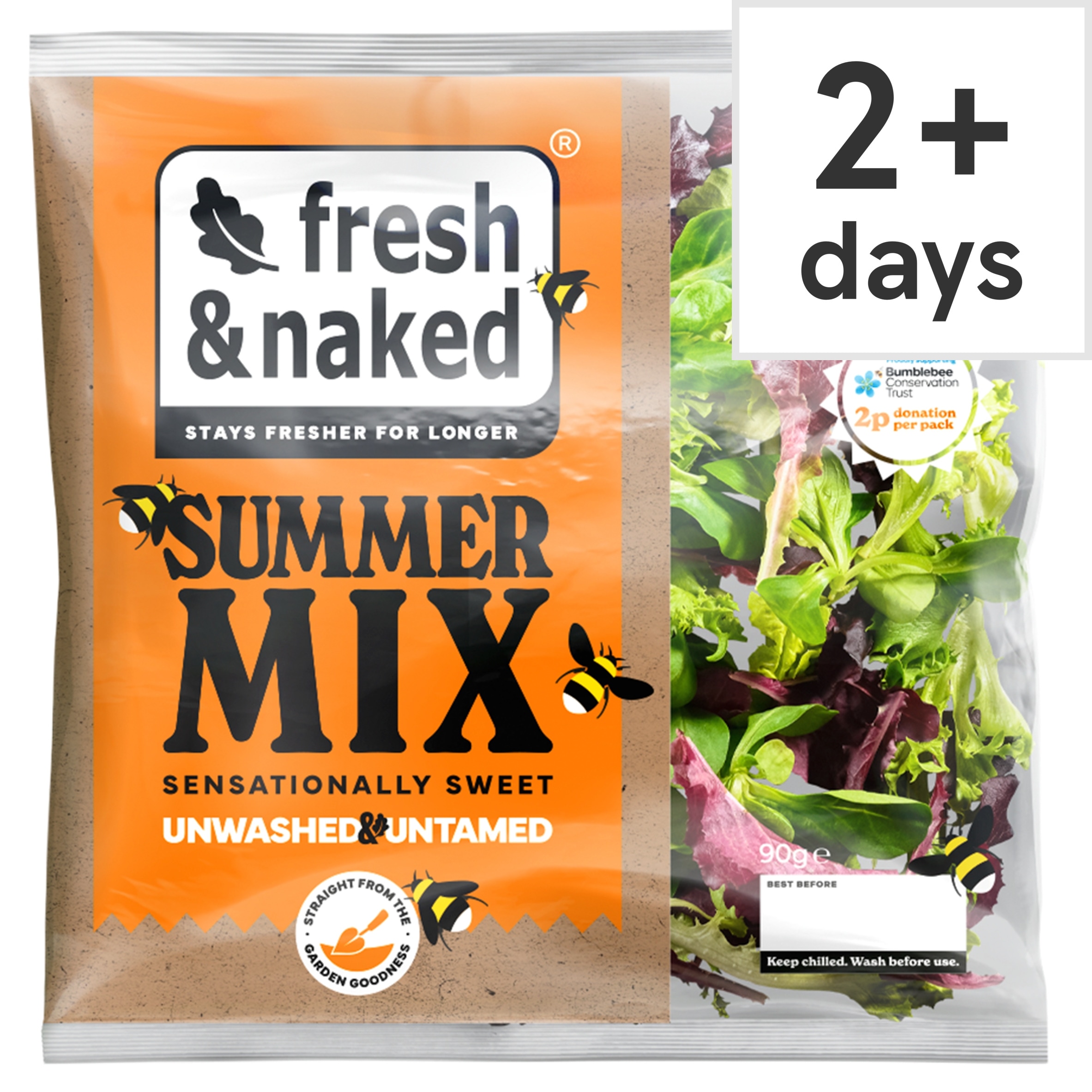 Fresh & Naked Sweet Summer Salad Mix 90G