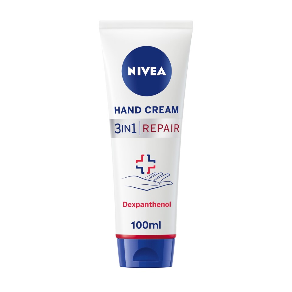 image 1 of Nivea Hand Cream 3-In-1 Repair 100Ml