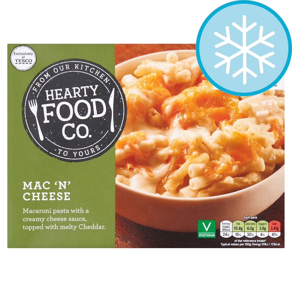 Hearty Food Co Mac 'N' Cheese 400G