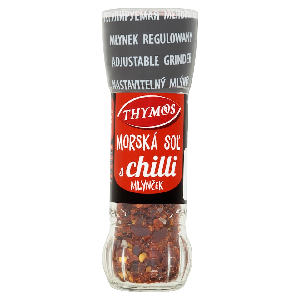 Thymos Mlynček morská soľ s chilli 60 g