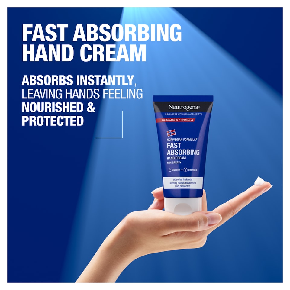image 1 of Neutrogena Norwegian Formula Fast-Absorbing Hand Cream 75ml