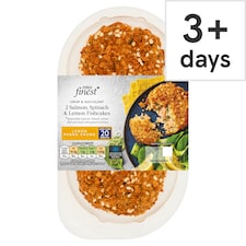 Tesco Finest 2 Salmon, Spinach & Lemon Fishcakes 290g