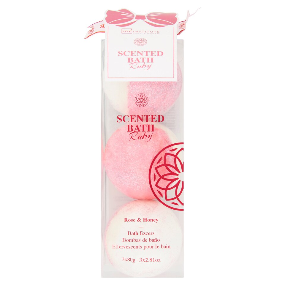 IDC INSTITUTE SCENTED RUBY3*80g FIZZERS