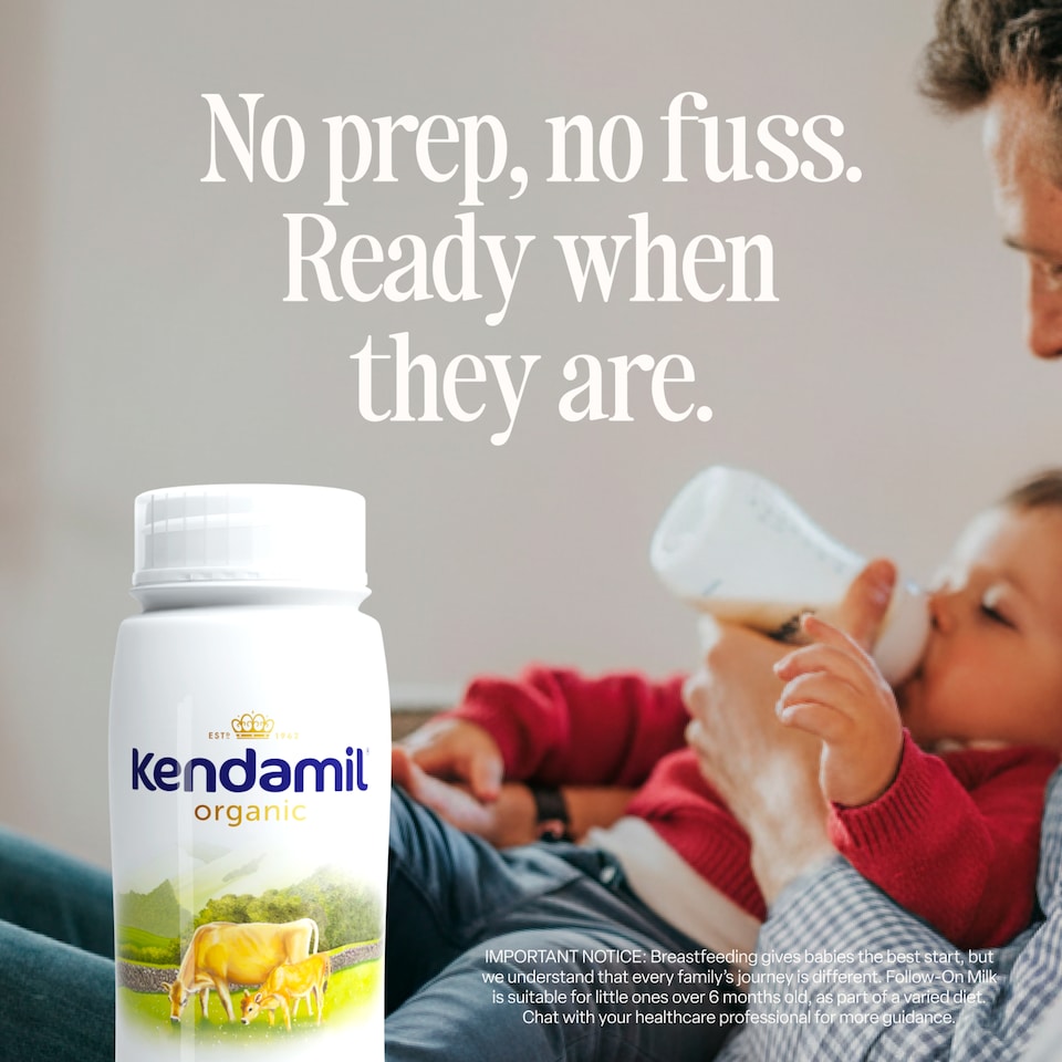 image 1 of Kendamil Organic Ready to Feed 6x200ml 6-12 months
