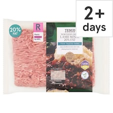 Tesco Northern Irish Lamb Mince 20% Fat 500g