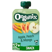 Organix Apple, Peach & Mango Pouch 100g