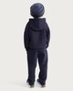 image 3 of F&F Boys Cotton Rich NYC Slogan Hoodie in Navy