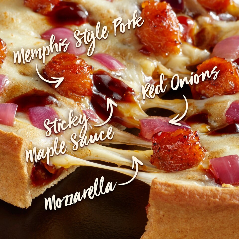image 1 of Chicago Town Ultimate Deep Dish Pizza - Memphis Pork 2 x 150g