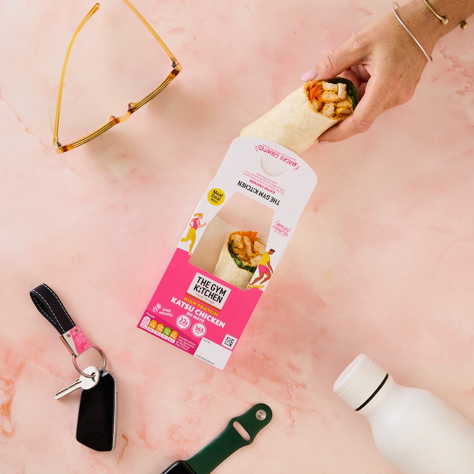 image 1 of The Gym Kitchen Katsu Chicken Wrap