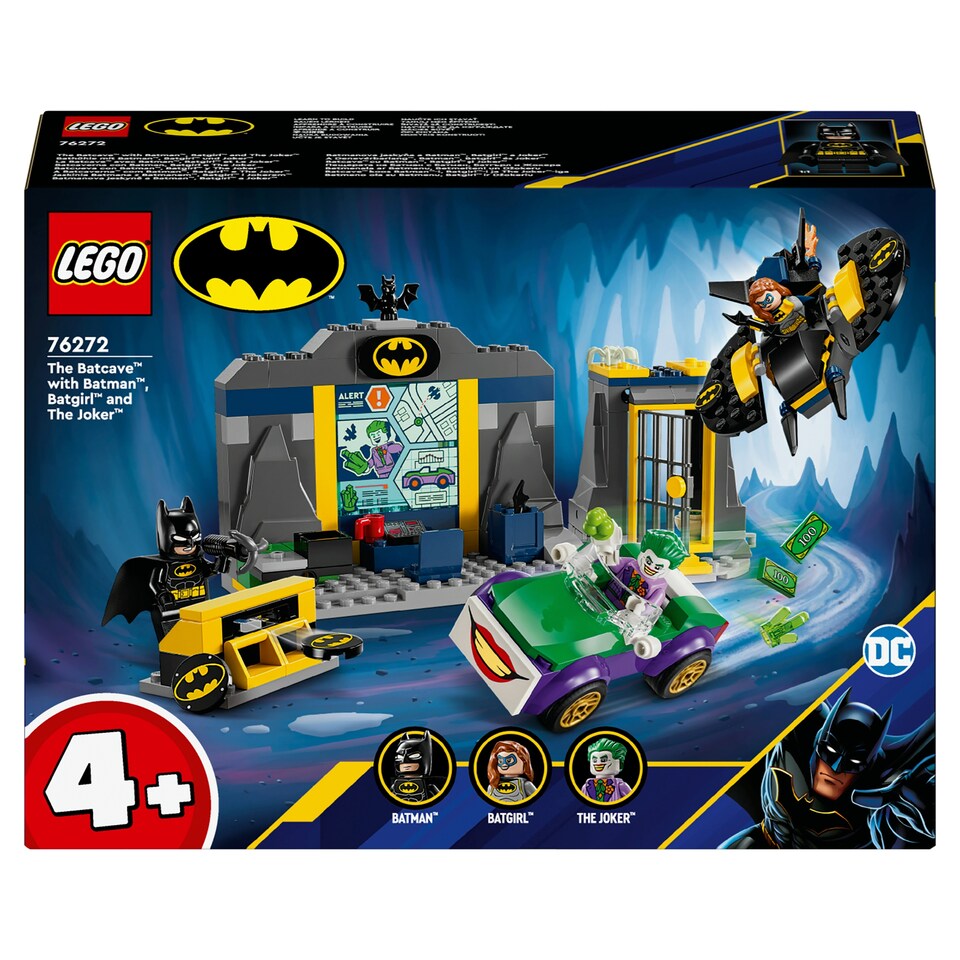 LEGO DC Batman 76272 A Denevérbarlang, Batman, Batgirl és Joker  1. kép