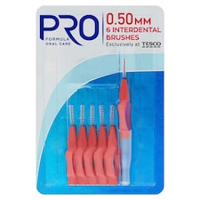 Pro Formula Interdental Brushes Half 6 Pack
