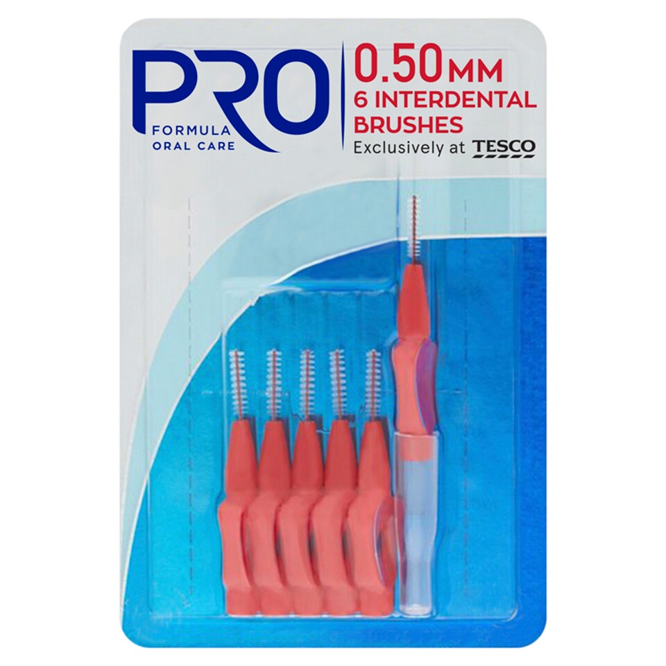 Pro Formula Interdental Brushes Half 6 Pack