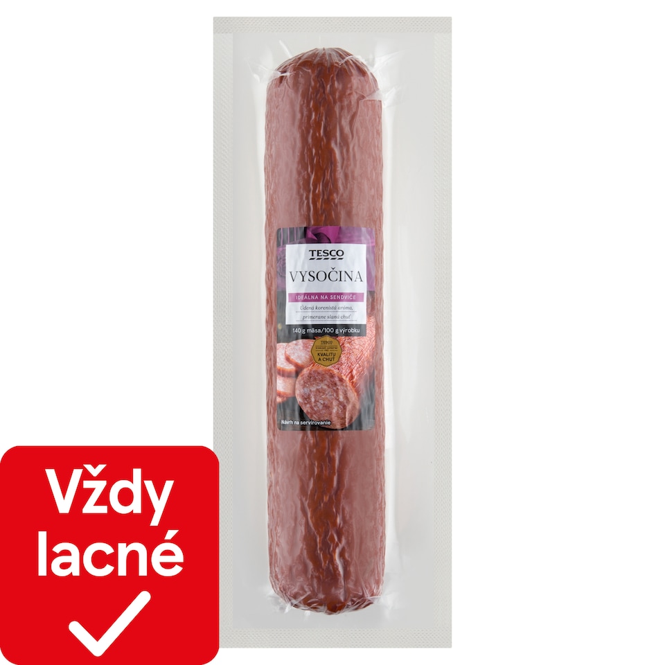 Tesco Vysočina saláma 500 g