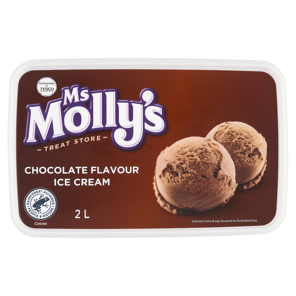 Ms Molly's Mrazený krém s čokoládovou príchuťou 2 l