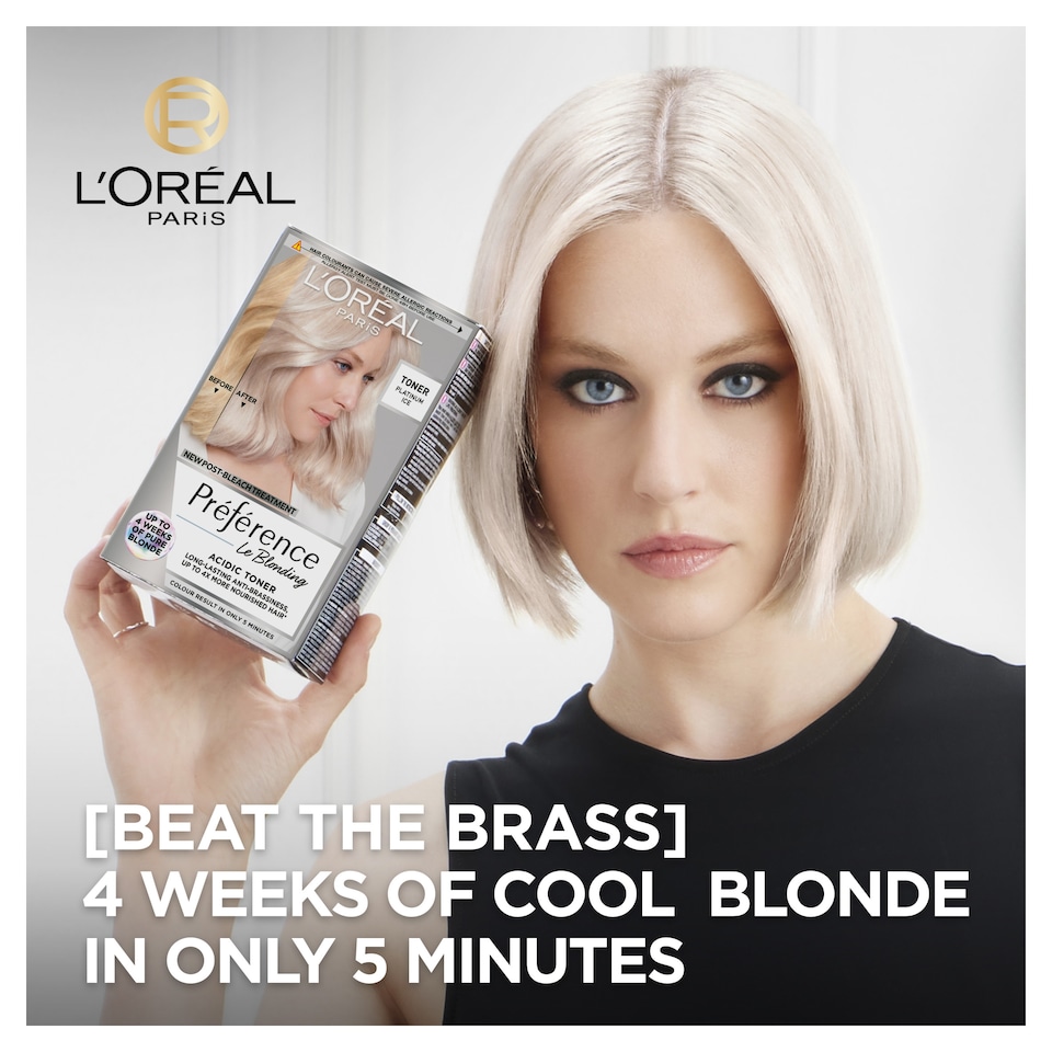 image 1 of L'Oreal Paris Preference Platinum Ice Toner