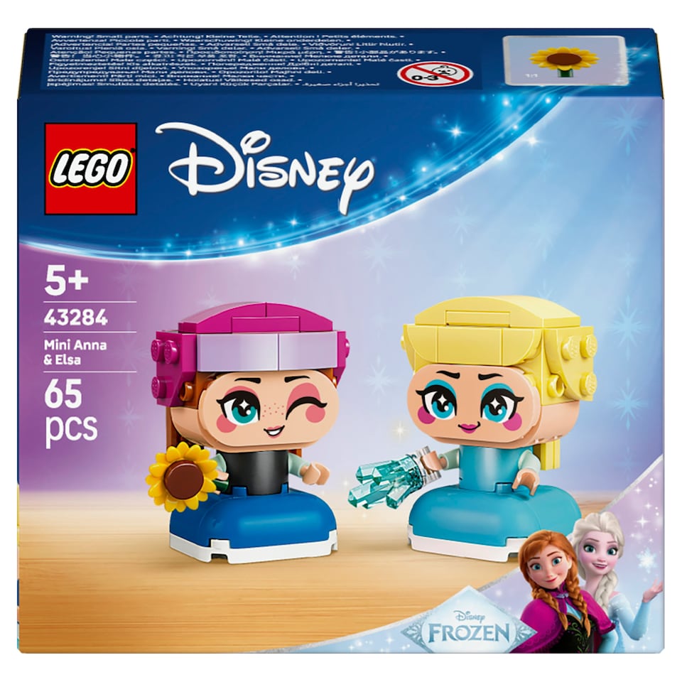 obrázok 1 z LEGO Disney Ľadové kráľovstvo 43284 Mini Anna a Elsa