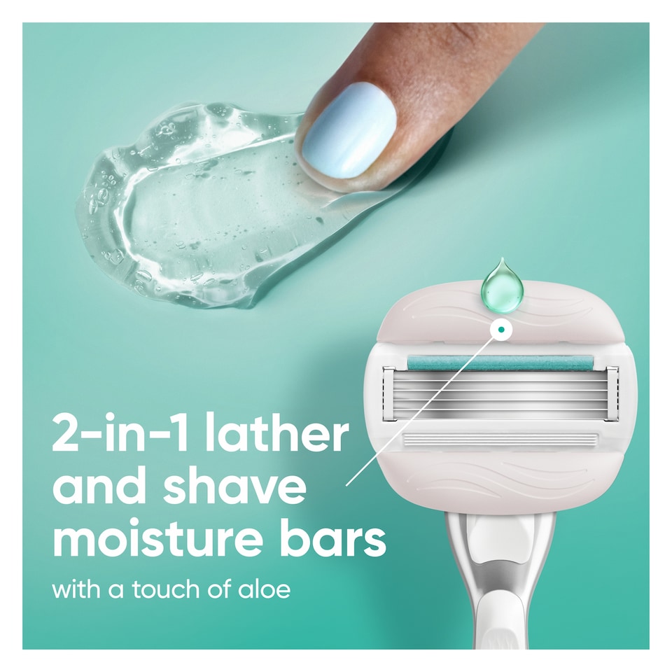 image 1 of Gillette Venus Comfortglide Sensitive Blades X3