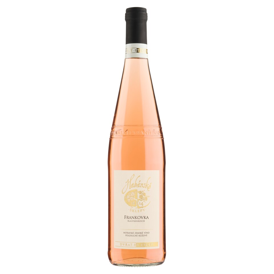 image 1 of Habánské Sklepy Frankovka Moravian Regional Wine Semi-Dry Rosé 0.75L