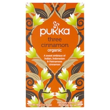 Pukka Organic Three Cinnamon 20 Tea Bags 40G