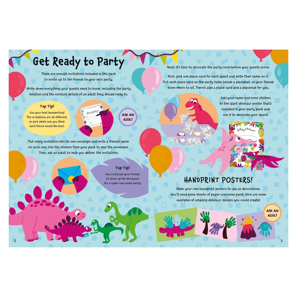 image 1 of Create Your Own Dinosaur Party Pack