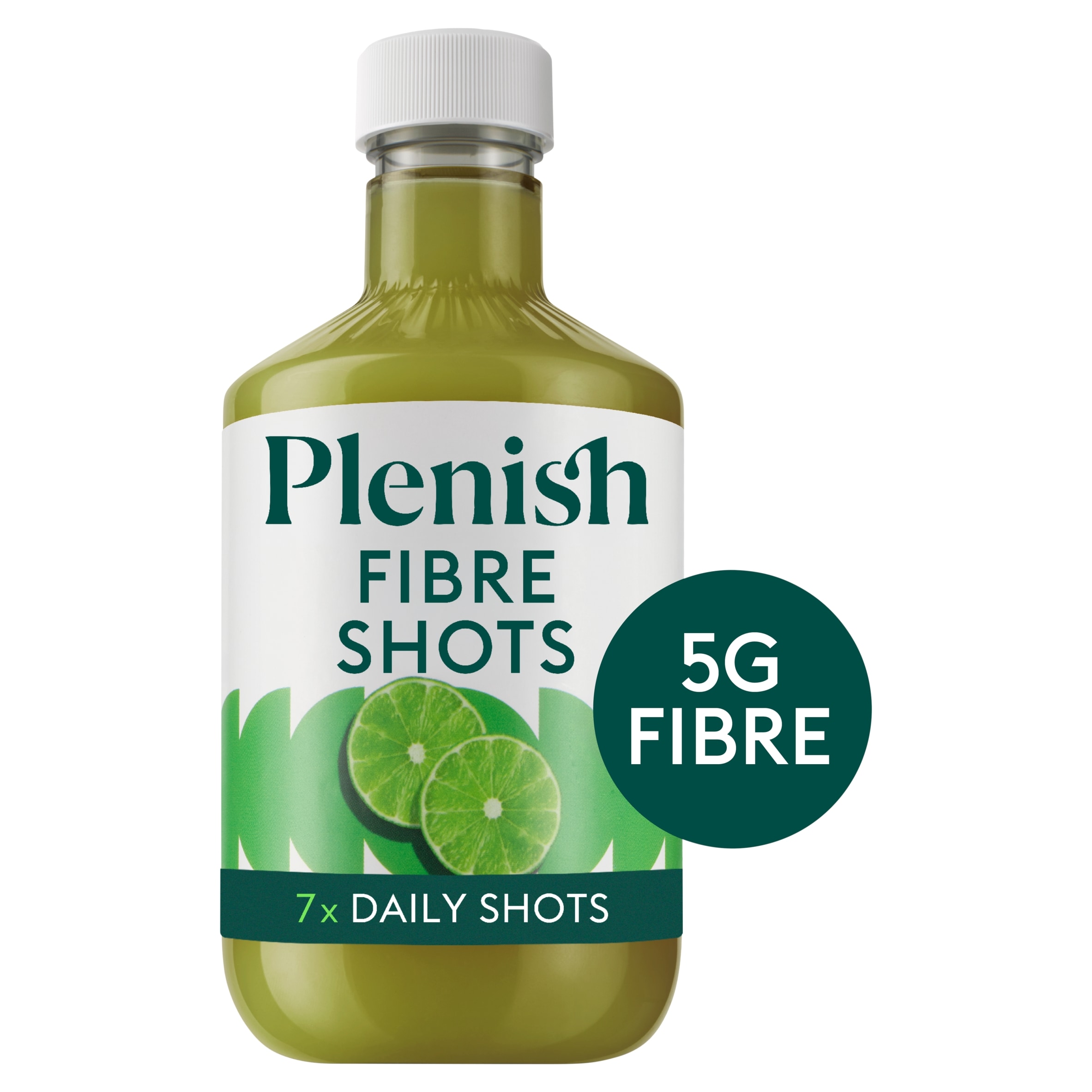 Plenish Fibre Dosing Bottle with Ginger, Lime & Mint 7x Shots 420ml