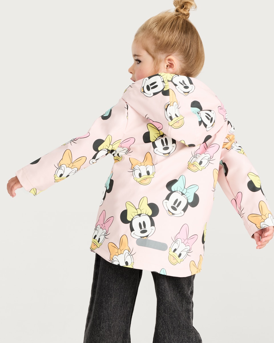 image 1 of Disney Minnie Mouse and Daisy Duck Hooded Jacket in Pink